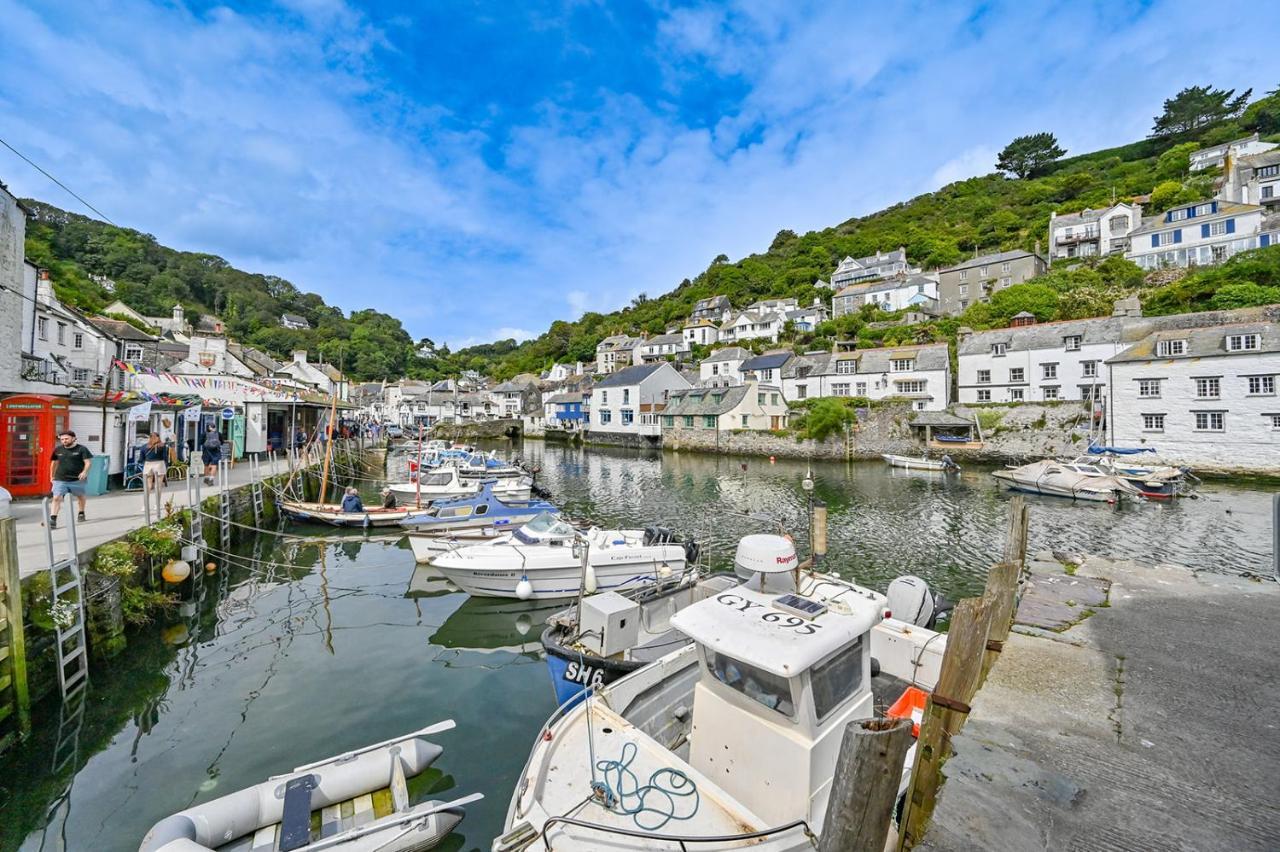 Luxury Couple'S Getaway With River Views And Parking Polperro Exteriér fotografie