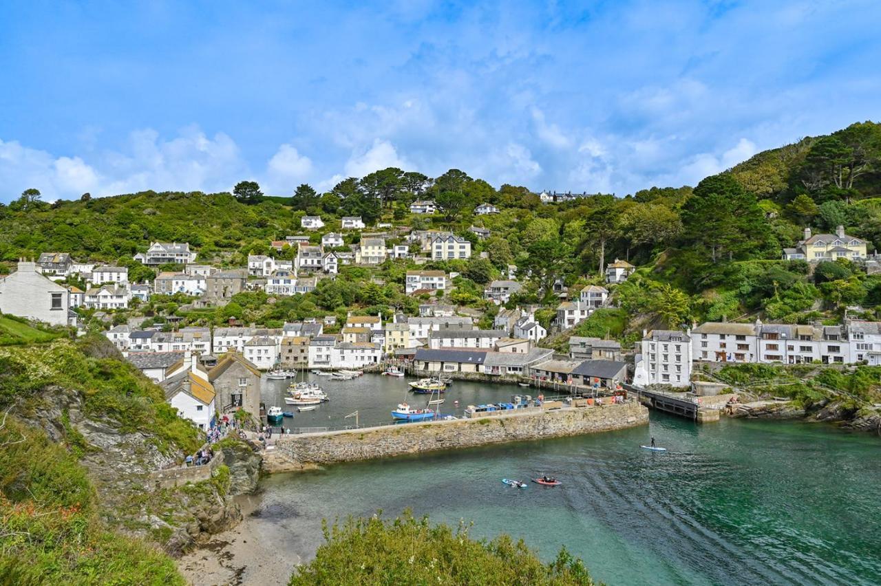 Luxury Couple'S Getaway With River Views And Parking Polperro Exteriér fotografie